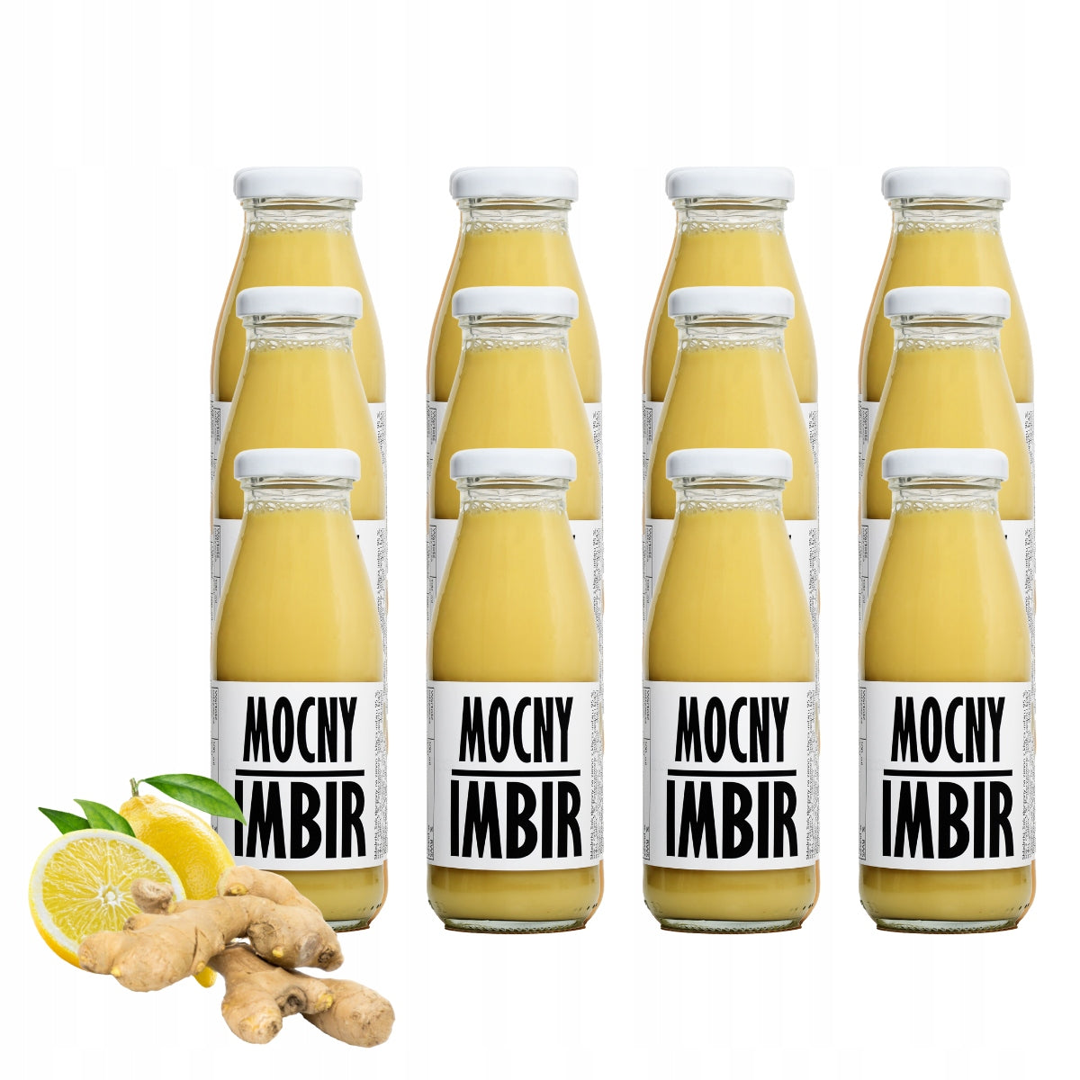 12x Sok z imbiru z cytryną 100% Nfc 240ml Dla horeca Tłoczony na zimno