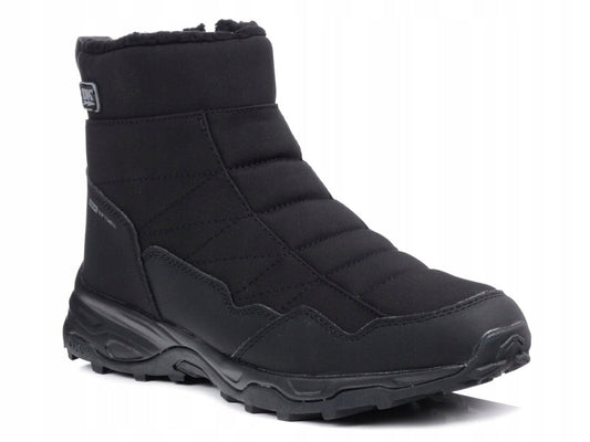 Buty zimowe męskie śniegowce ocieplane za kostkę impregnowane Dk 24250 44