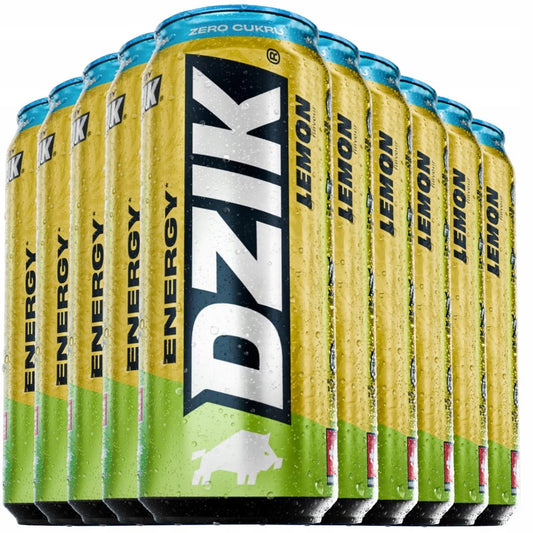 Wk Dzik Energy 500 ml Napój energetyczny Energetyk 0 kalorii 0 cukru koks
