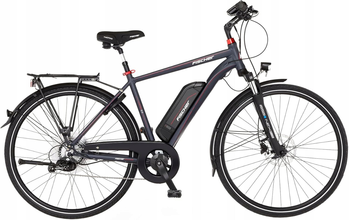 Rower trekkingowy elektryczny Fischer Viator 2.0 250W 28" 422Wh