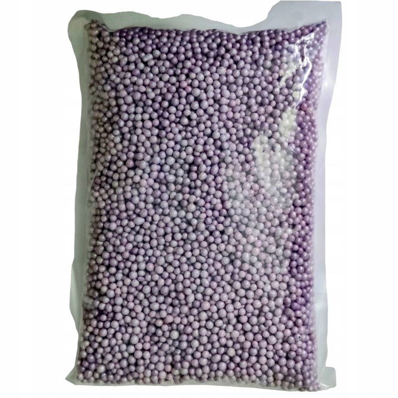 Perełki Cukrowe Posypka Ryżowe Lawendowe 5 mm 1 kg