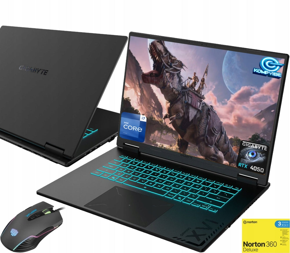 Gamer Gigabyte A16 i7-13620H RTX4050 2x2TB 64GB 165Hz WIN11 Pro