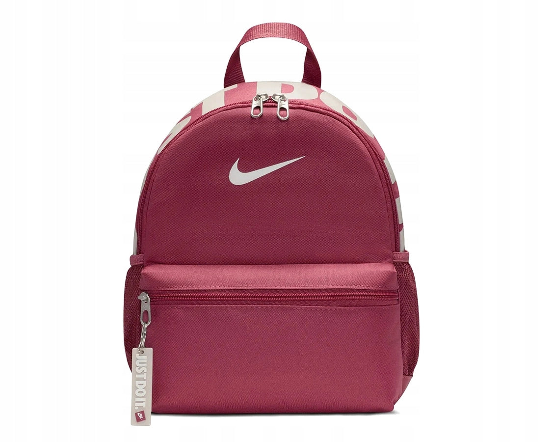 Plecak Nike Mini Brasilia Just Do It Jdi Różowy Szkolny 11L