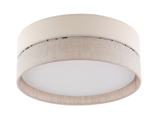 Lampa sufitowa Eco tkaninowa beżowa