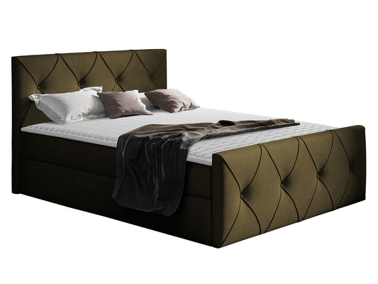 Łóżko kontynentalne Crystal Lux 160x200