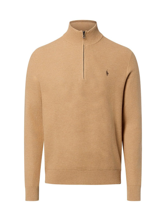 Polo Ralph Lauren Troyer męski Mężczyźni Bawełna brązowy jednolity, XXL