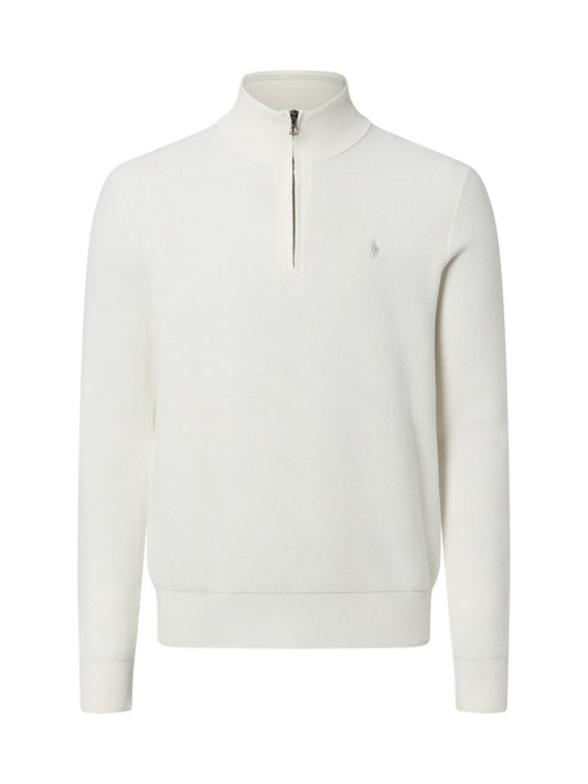 Polo Ralph Lauren Troyer męski Mężczyźni Bawełna biały jednolity, XL