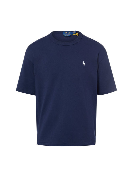 Polo Ralph Lauren T-shirt - luźny krój Mężczyźni Bawełna niebieski jednolity, M